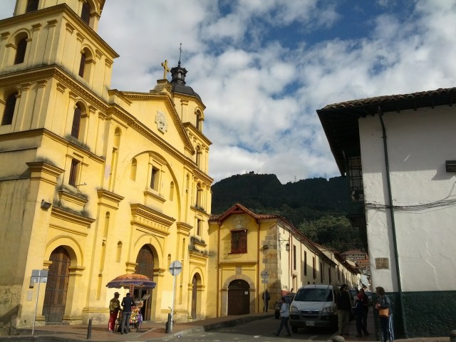 La Candelaria, the colonial historical centre in Bogota